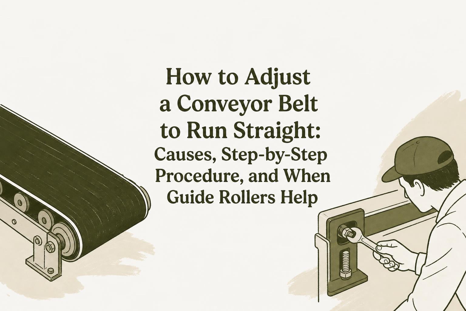 How to Adjust a Conveyor Belt to Run Straight: 2026 Guide