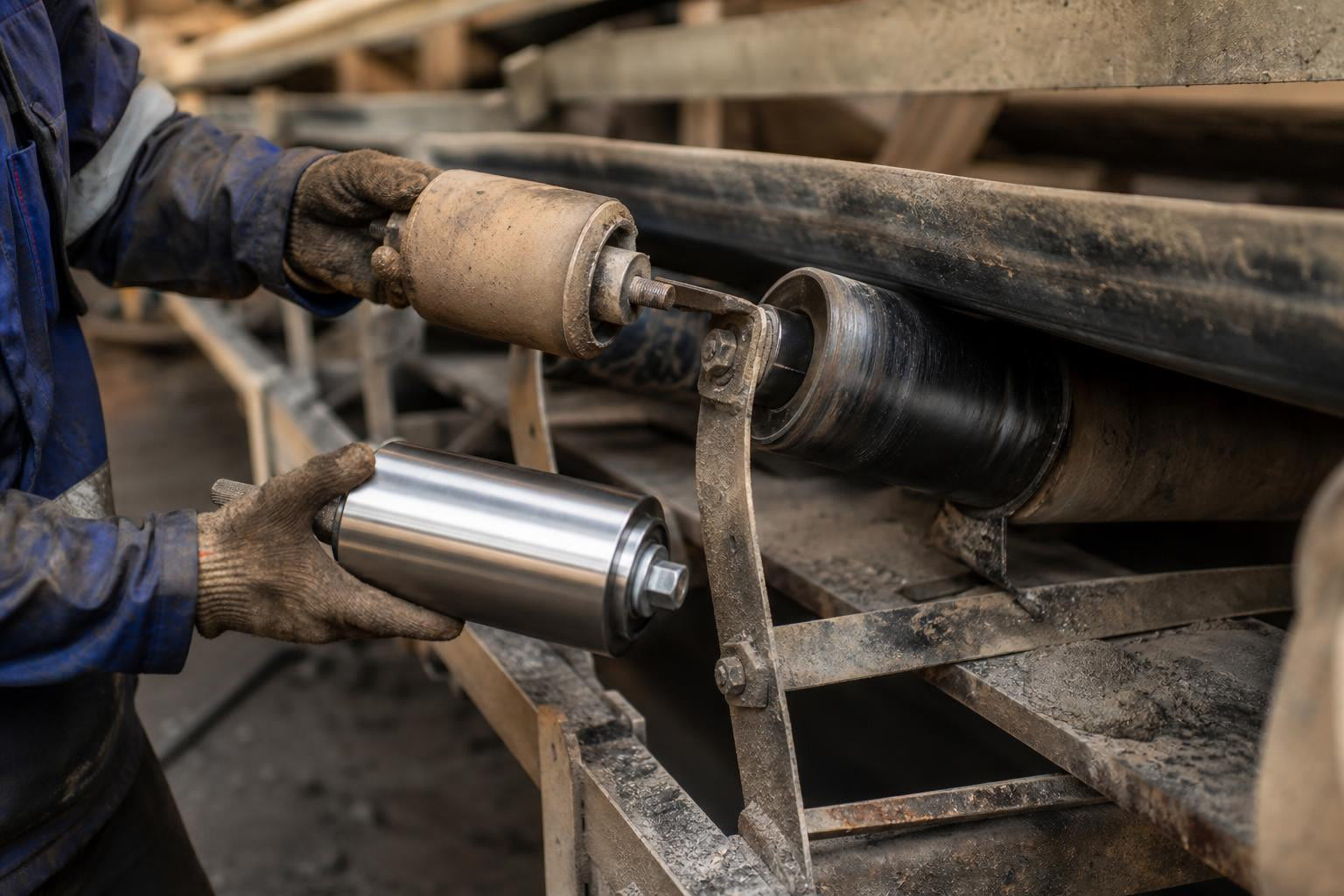 Replace Worn Plastic Guide Rollers With Steel Alternatives