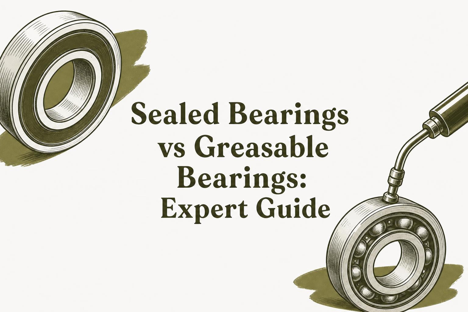 Sealed Bearings vs Greasable Bearings: 2026 Expert Guide