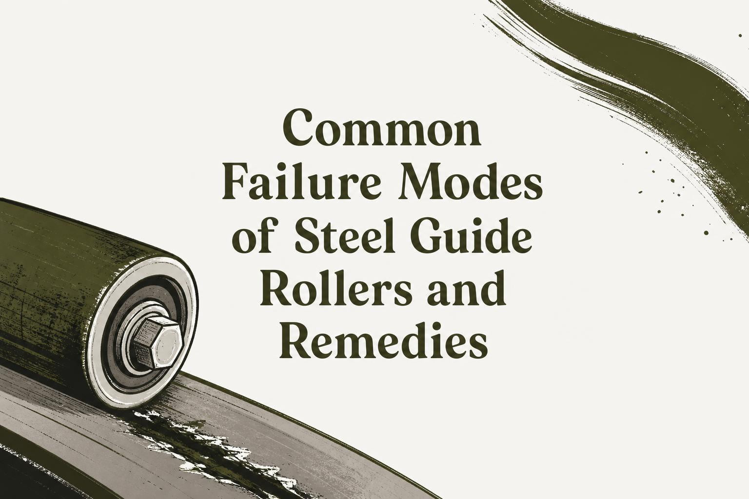 Common Failure Modes of Steel Guide Rollers and Remedies
