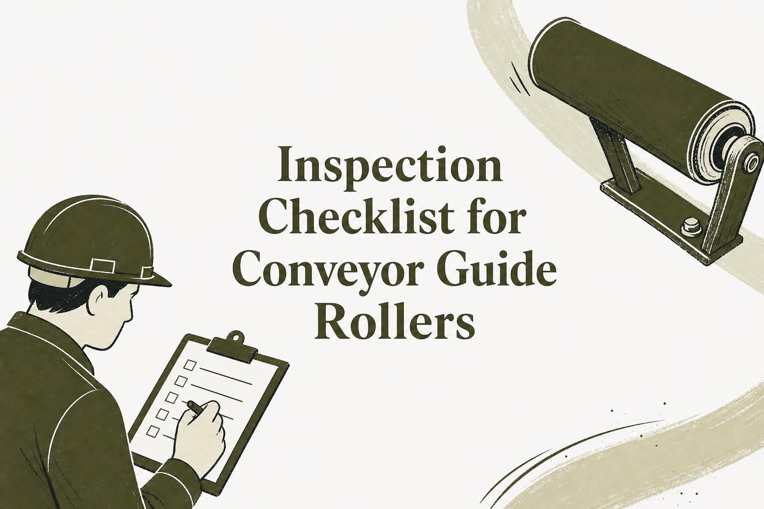 Inspection Checklist for Conveyor Guide Rollers (2026)