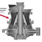 Lower Concave Mounting Bolt for GP Series Cone Crusher